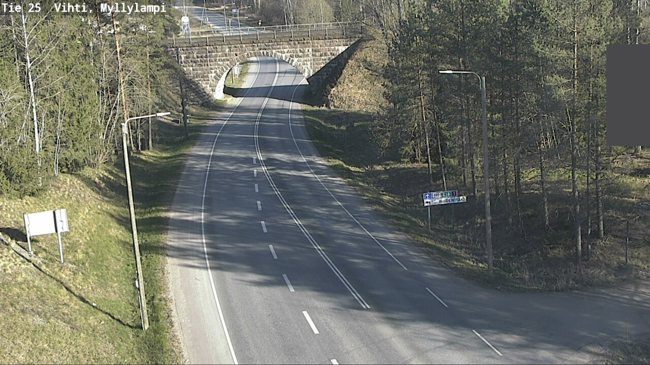 Kelikamerat Kuva Tie 25 Lohja Myllylampi, Lohja, Uusimaa