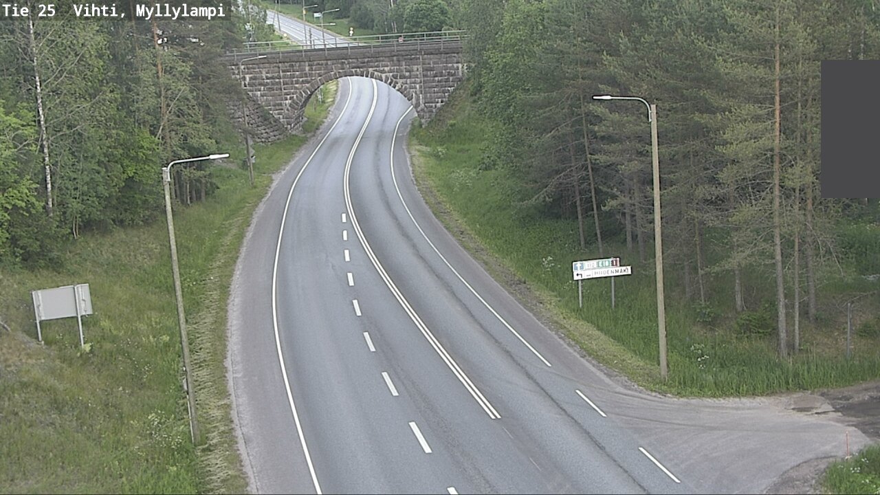 Kelikamerat Kuva Tie 25 Lohja Myllylampi, Lohja, Uusimaa