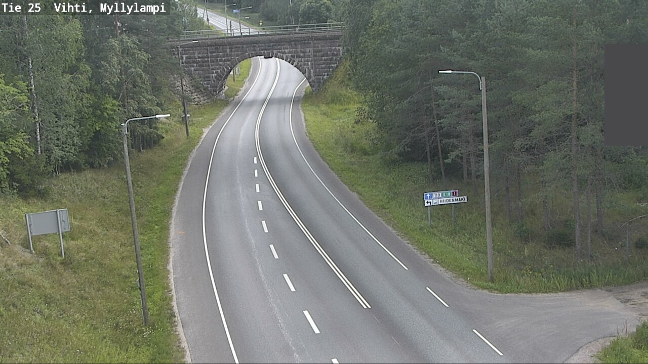 Kelikamerat Kuva Tie 25 Lohja Myllylampi, Lohja, Uusimaa
