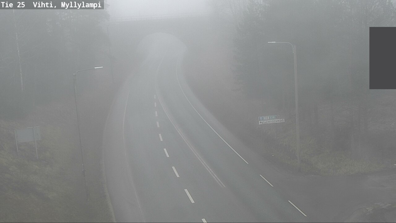 Kelikamerat Kuva Tie 25 Lohja Myllylampi, Lohja, Uusimaa