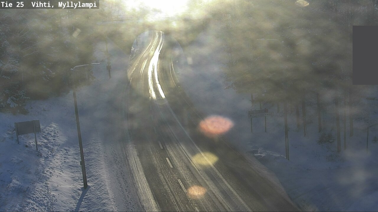 Kelikamerat Kuva Tie 25 Lohja Myllylampi, Lohja, Uusimaa