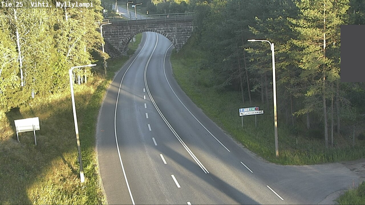 Kelikamerat Kuva Tie 25 Lohja Myllylampi, Lohja, Uusimaa