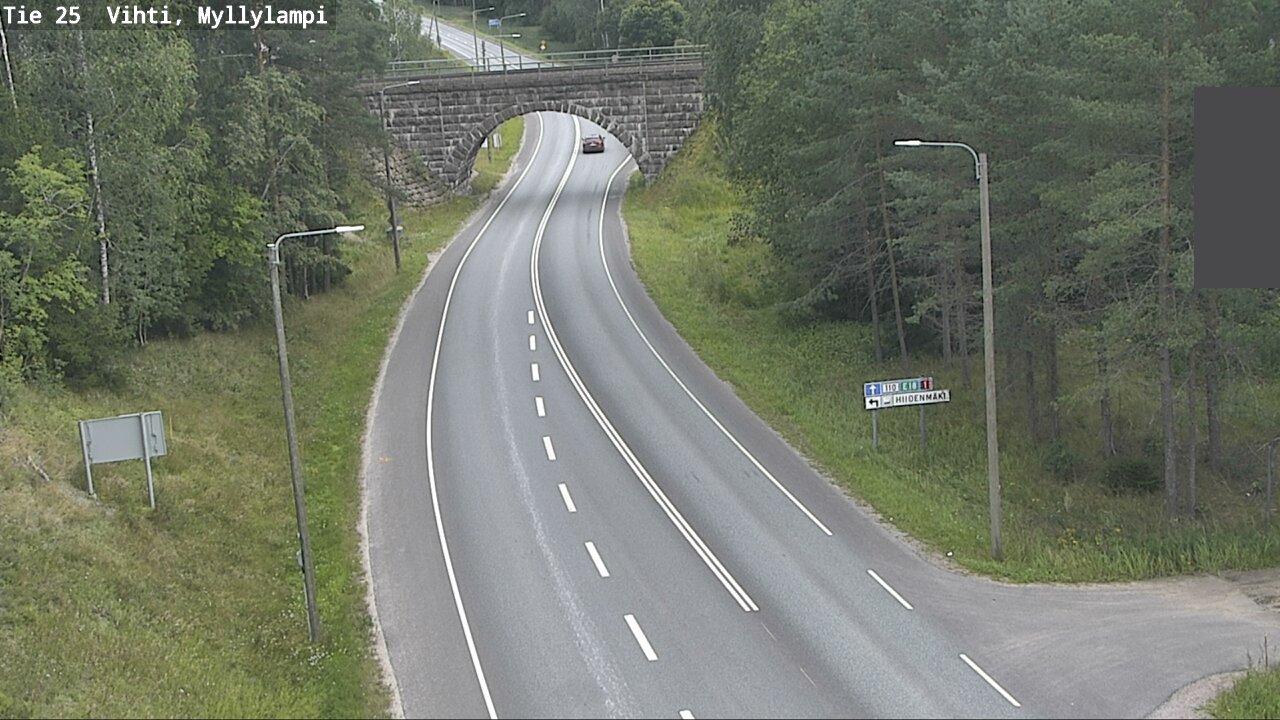 Kelikamerat Kuva Tie 25 Lohja Myllylampi, Lohja, Uusimaa