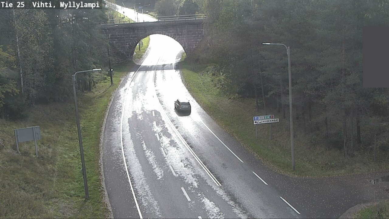 Weather Camera Image Road 25 Lohja Myllylampi, Lohja, Uusimaa