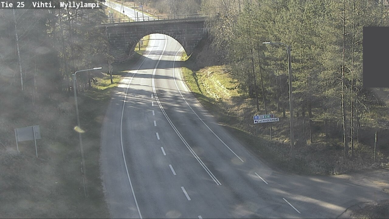 Kelikamerat Kuva Tie 25 Lohja Myllylampi, Lohja, Uusimaa