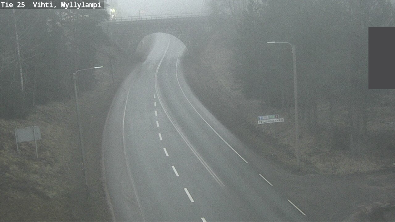 Kelikamerat Kuva Tie 25 Lohja Myllylampi, Lohja, Uusimaa