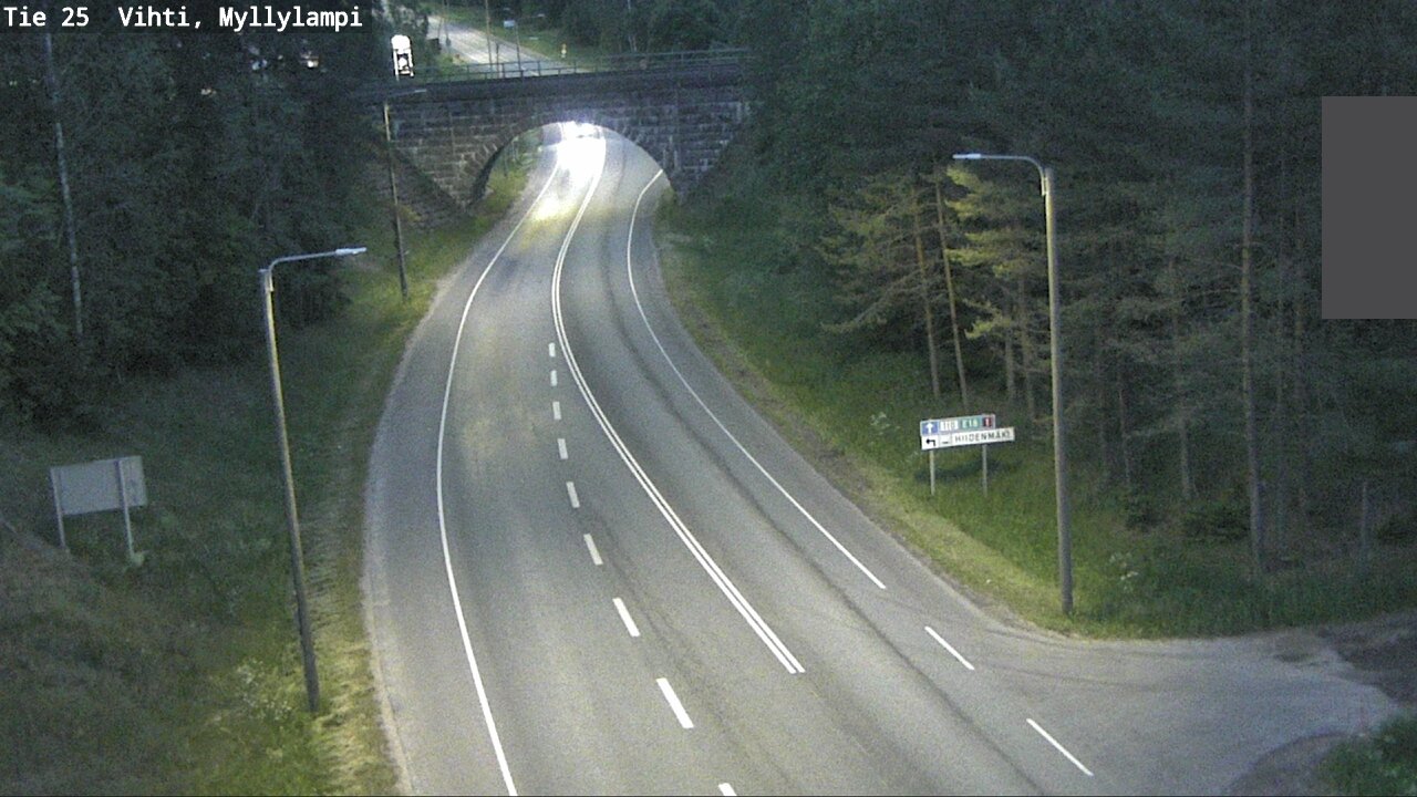 Kelikamerat Kuva Tie 25 Lohja Myllylampi, Lohja, Uusimaa