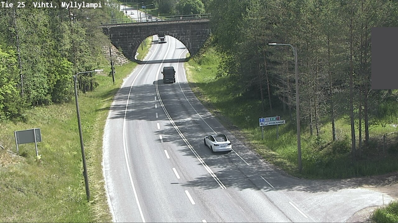 Kelikamerat Kuva Tie 25 Lohja Myllylampi, Lohja, Uusimaa