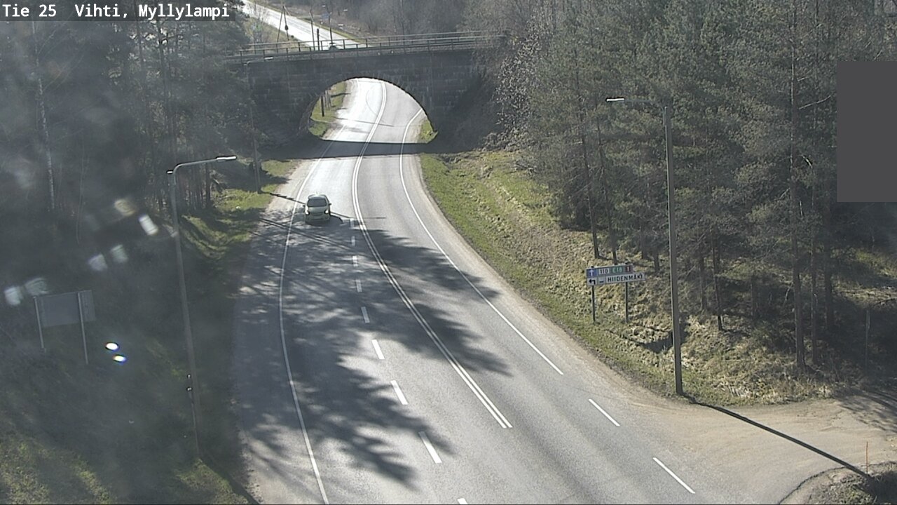Kelikamerat Kuva Tie 25 Lohja Myllylampi, Lohja, Uusimaa