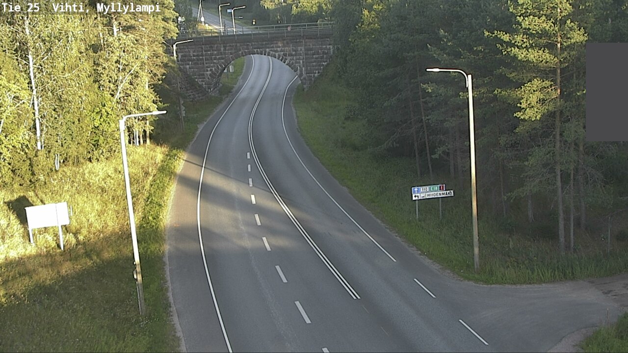 Kelikamerat Kuva Tie 25 Lohja Myllylampi, Lohja, Uusimaa