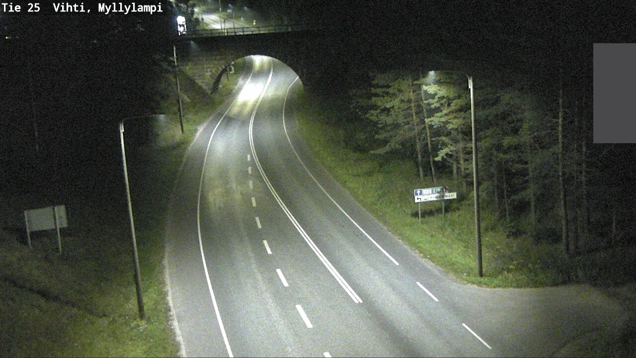 Kelikamerat Kuva Tie 25 Lohja Myllylampi, Lohja, Uusimaa