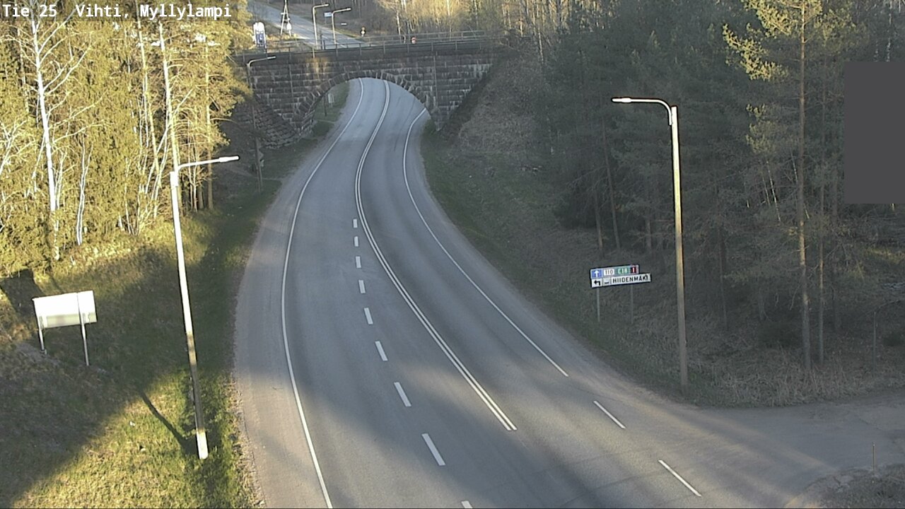Kelikamerat Kuva Tie 25 Lohja Myllylampi, Lohja, Uusimaa