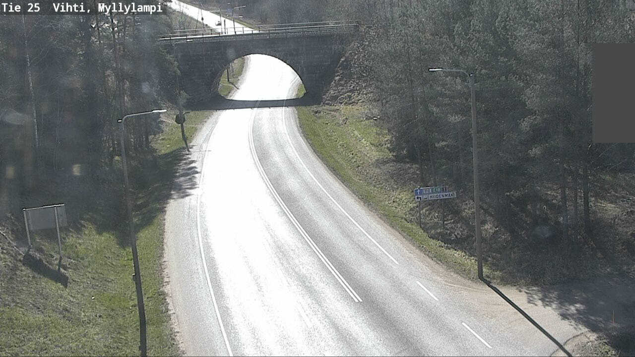 Kelikamerat Kuva Tie 25 Lohja Myllylampi, Lohja, Uusimaa