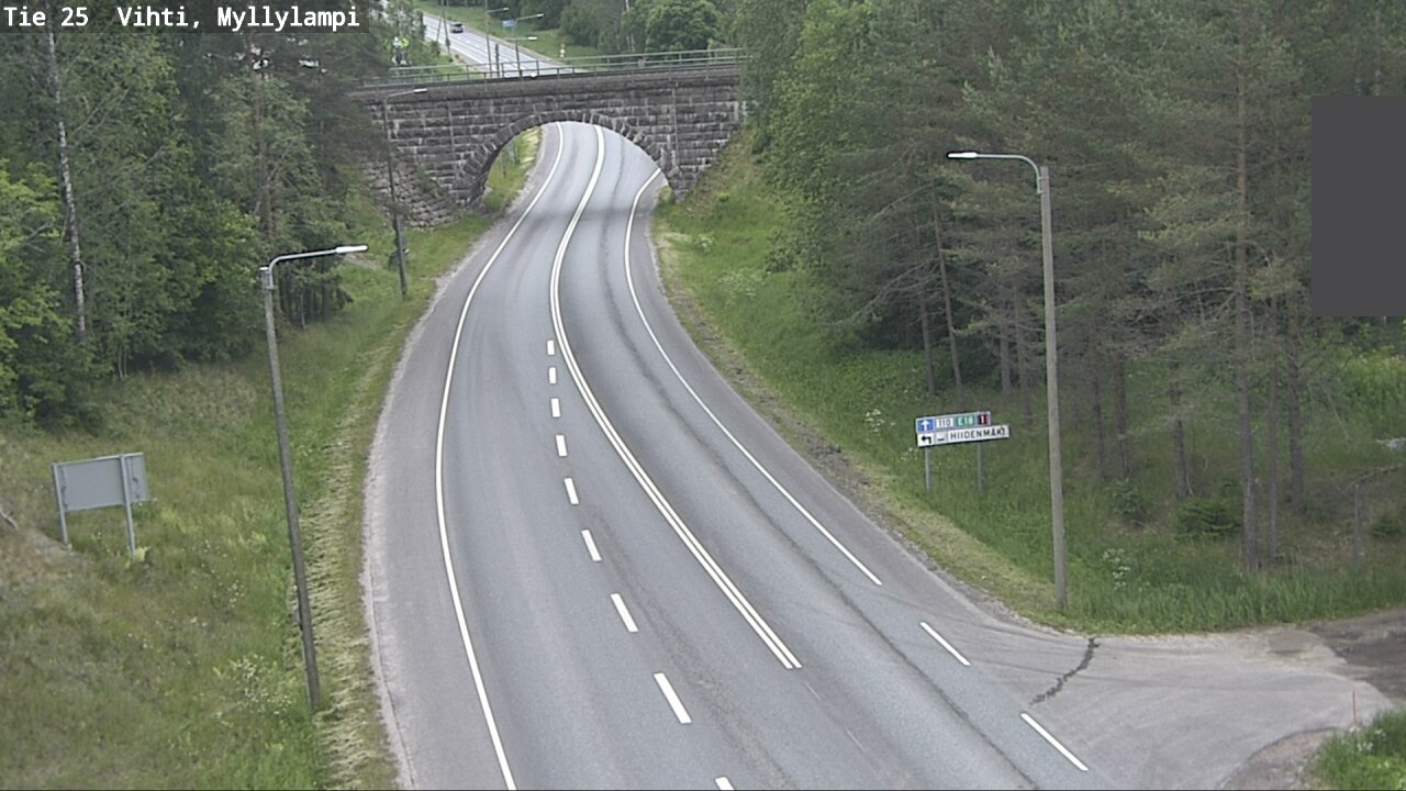 Kelikamerat Kuva Tie 25 Lohja Myllylampi, Lohja, Uusimaa