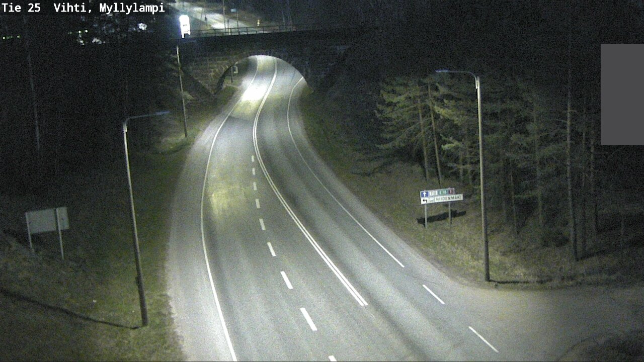 Kelikamerat Kuva Tie 25 Lohja Myllylampi, Lohja, Uusimaa