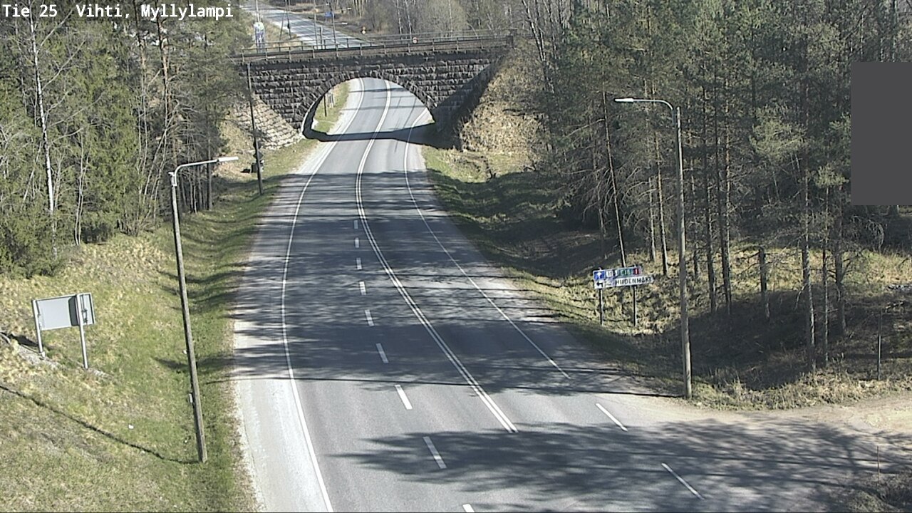 Kelikamerat Kuva Tie 25 Lohja Myllylampi, Lohja, Uusimaa