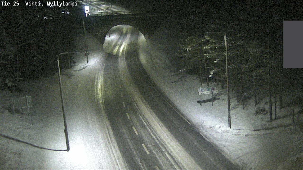 Kelikamerat Kuva Tie 25 Lohja Myllylampi, Lohja, Uusimaa