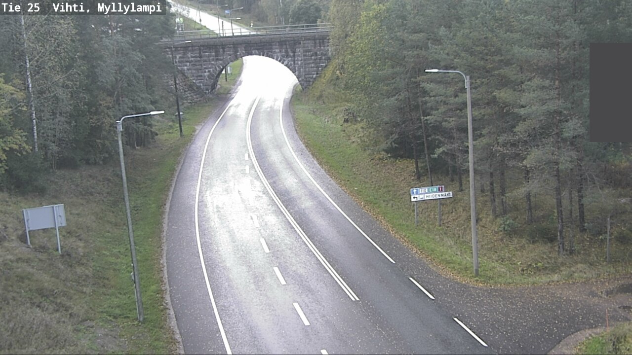 Kelikamerat Kuva Tie 25 Lohja Myllylampi, Lohja, Uusimaa