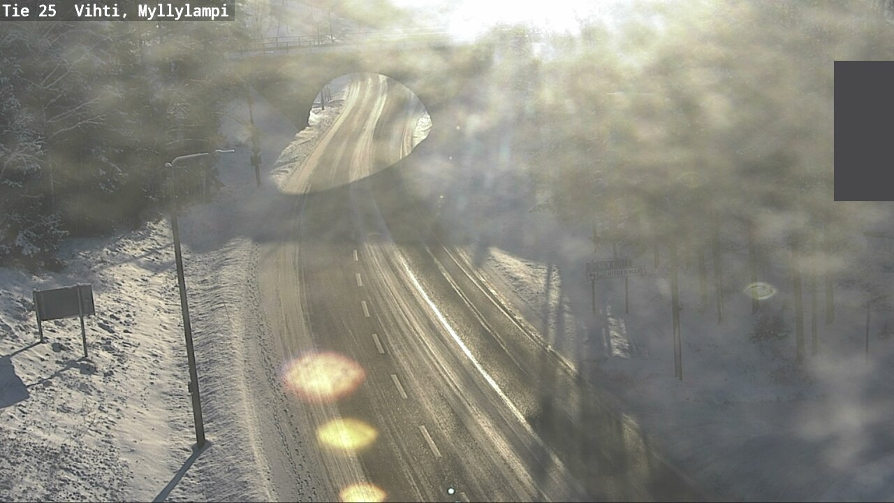 Kelikamerat Kuva Tie 25 Lohja Myllylampi, Lohja, Uusimaa