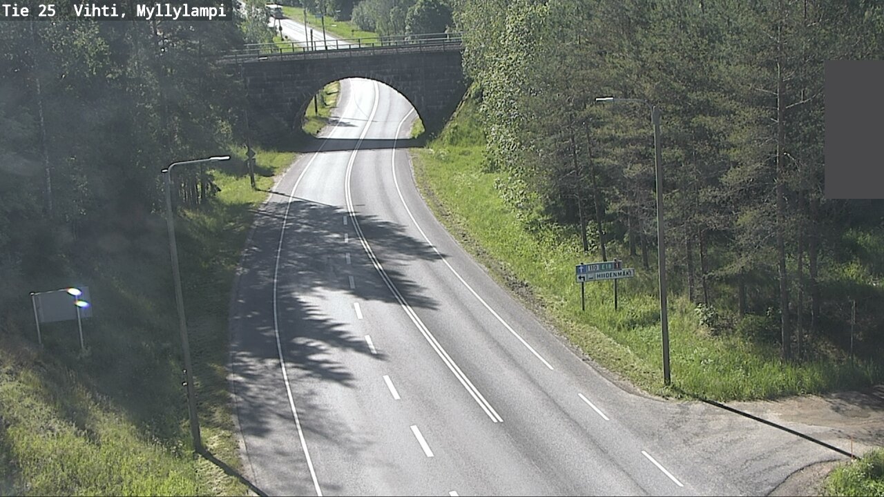 Kelikamerat Kuva Tie 25 Lohja Myllylampi, Lohja, Uusimaa