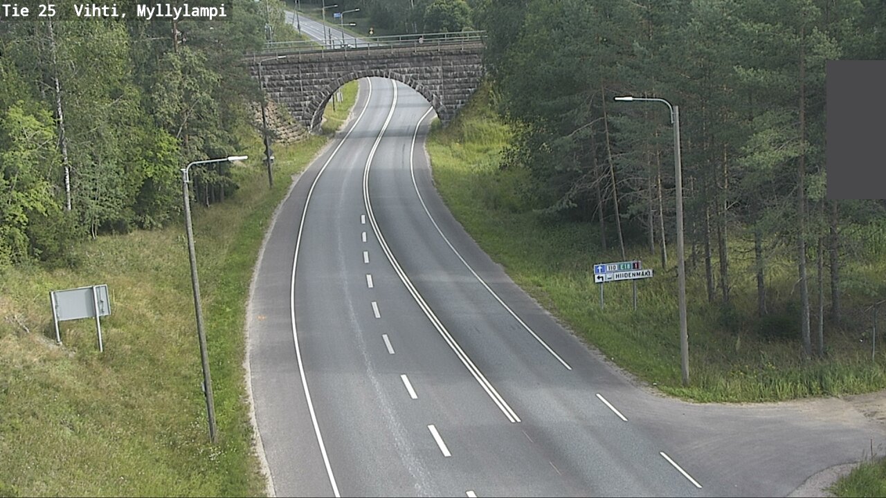 Kelikamerat Kuva Tie 25 Lohja Myllylampi, Lohja, Uusimaa