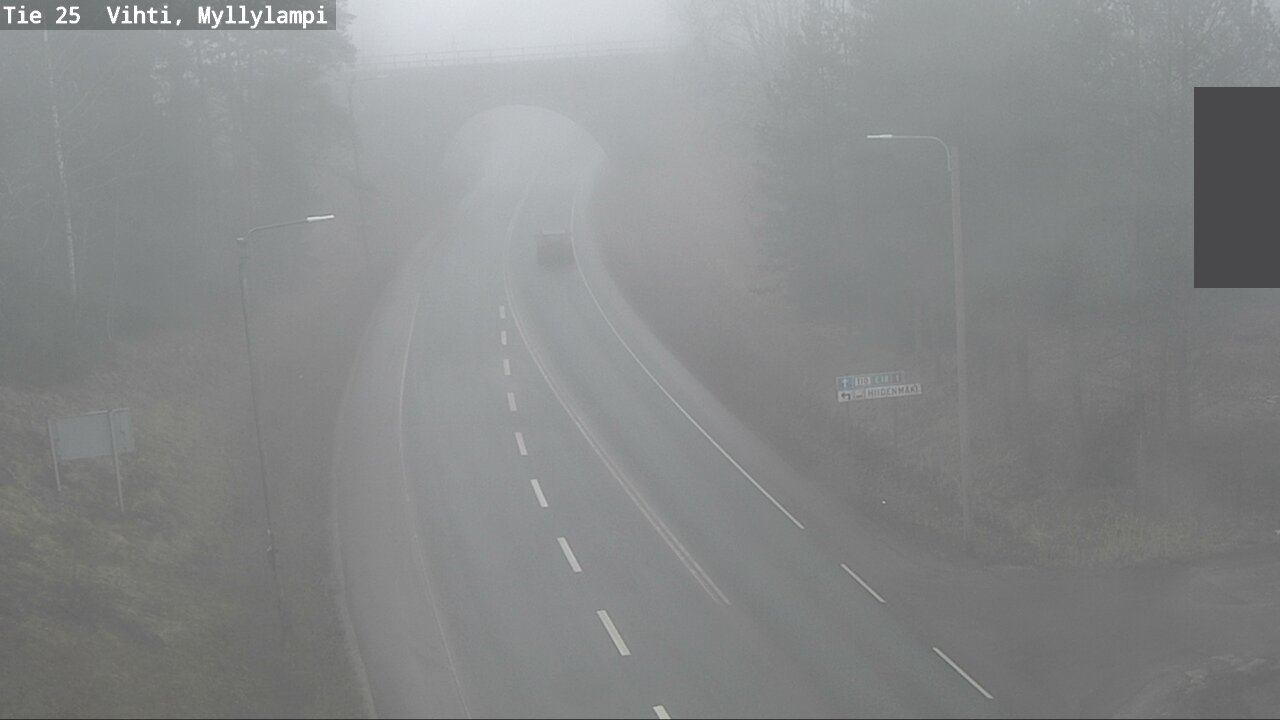 Kelikamerat Kuva Tie 25 Lohja Myllylampi, Lohja, Uusimaa