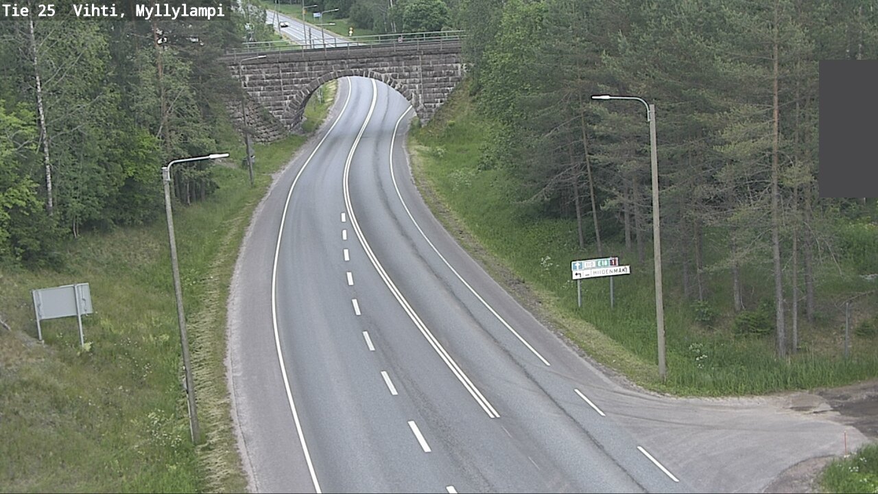 Kelikamerat Kuva Tie 25 Lohja Myllylampi, Lohja, Uusimaa