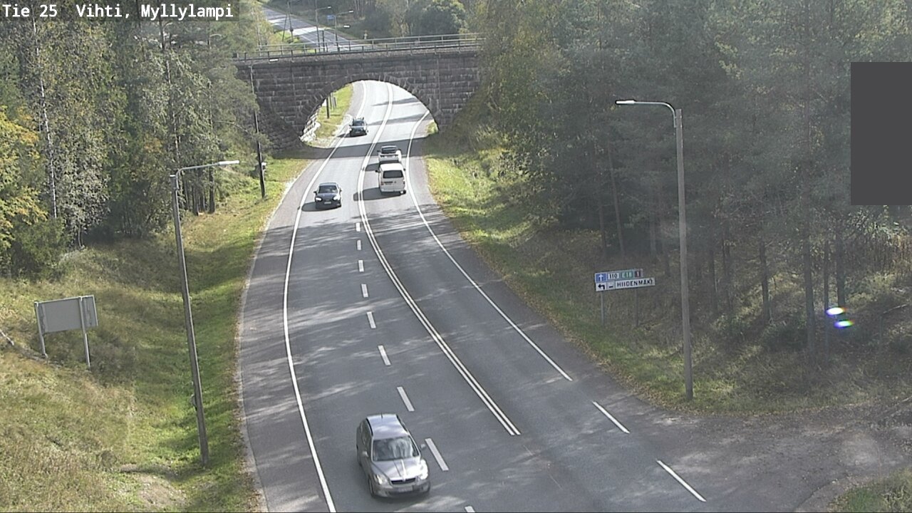 Weather Camera Image Road 25 Lohja Myllylampi, Lohja, Uusimaa