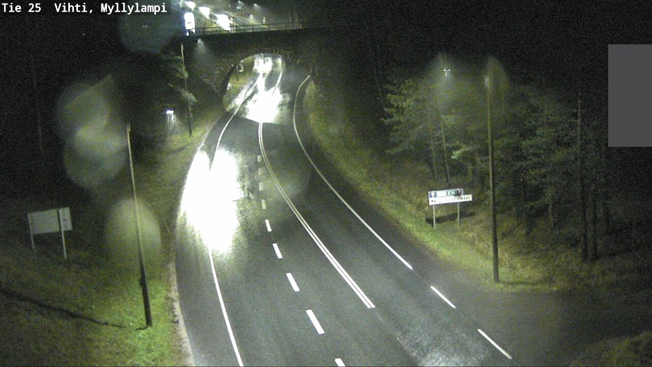 Kelikamerat Kuva Tie 25 Lohja Myllylampi, Lohja, Uusimaa