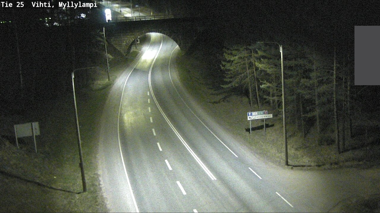 Kelikamerat Kuva Tie 25 Lohja Myllylampi, Lohja, Uusimaa