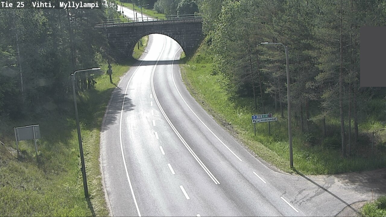 Kelikamerat Kuva Tie 25 Lohja Myllylampi, Lohja, Uusimaa