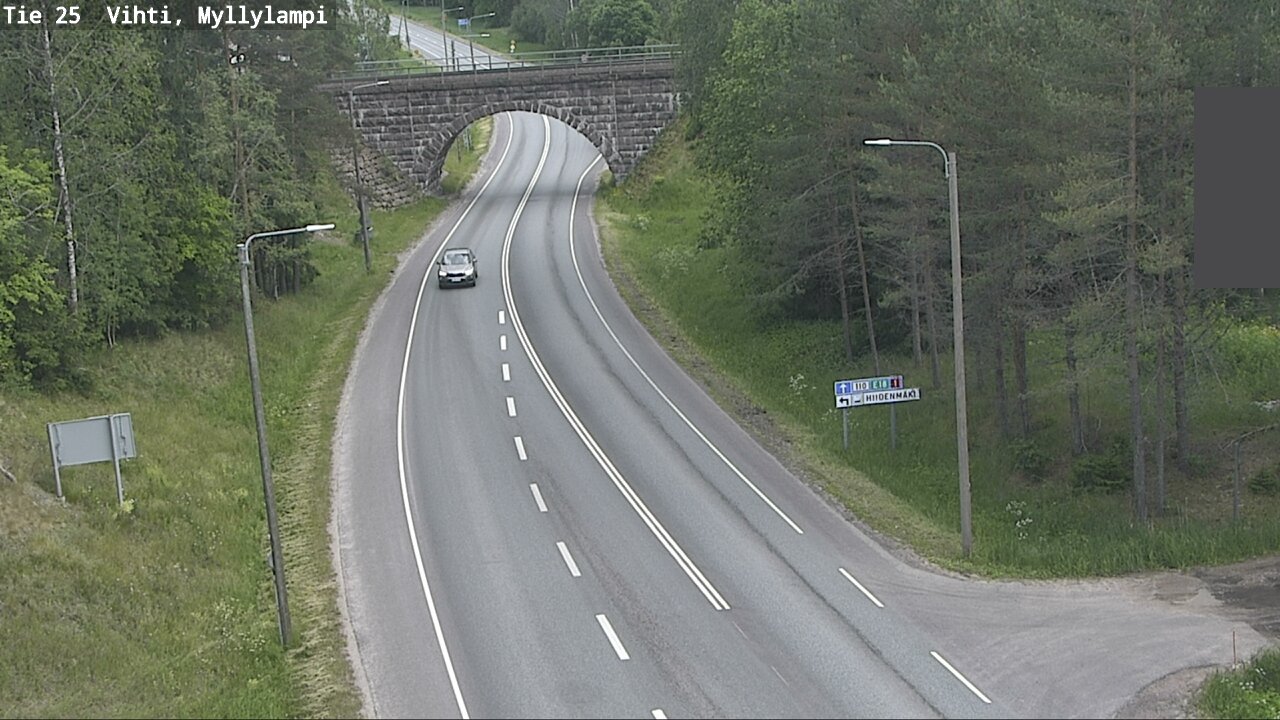 Kelikamerat Kuva Tie 25 Lohja Myllylampi, Lohja, Uusimaa