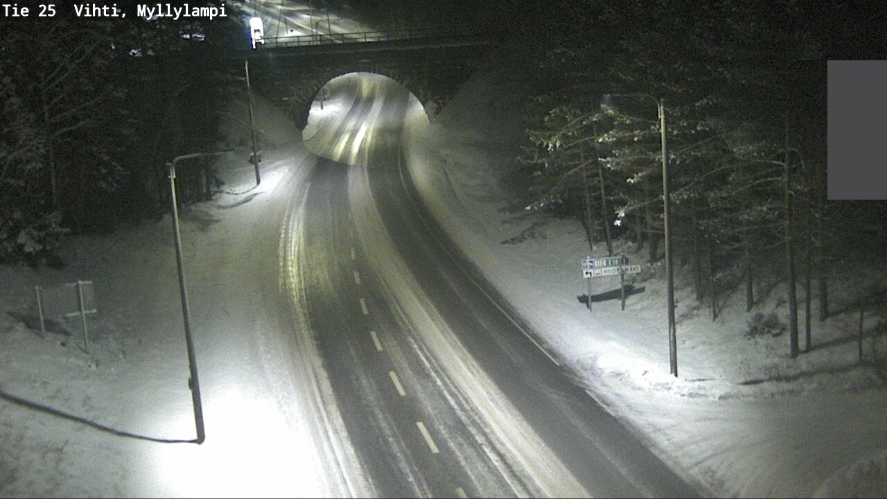 Kelikamerat Kuva Tie 25 Lohja Myllylampi, Lohja, Uusimaa