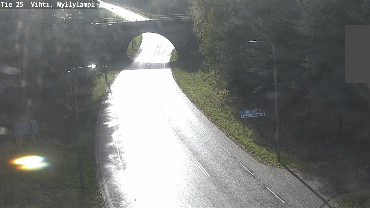 Weather Camera Image Road 25 Lohja Myllylampi, Lohja, Uusimaa