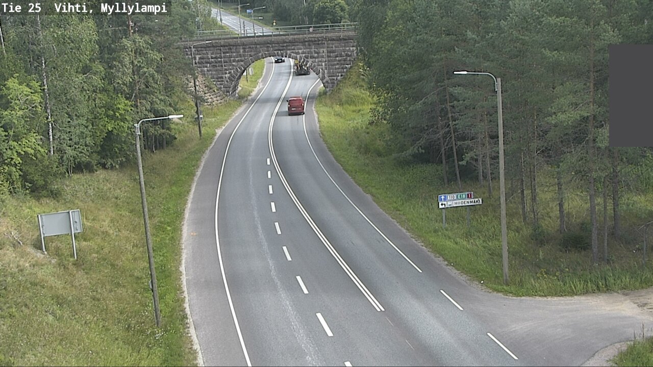 Kelikamerat Kuva Tie 25 Lohja Myllylampi, Lohja, Uusimaa