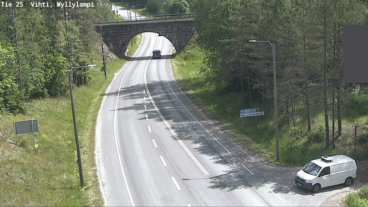 Kelikamerat Kuva Tie 25 Lohja Myllylampi, Lohja, Uusimaa