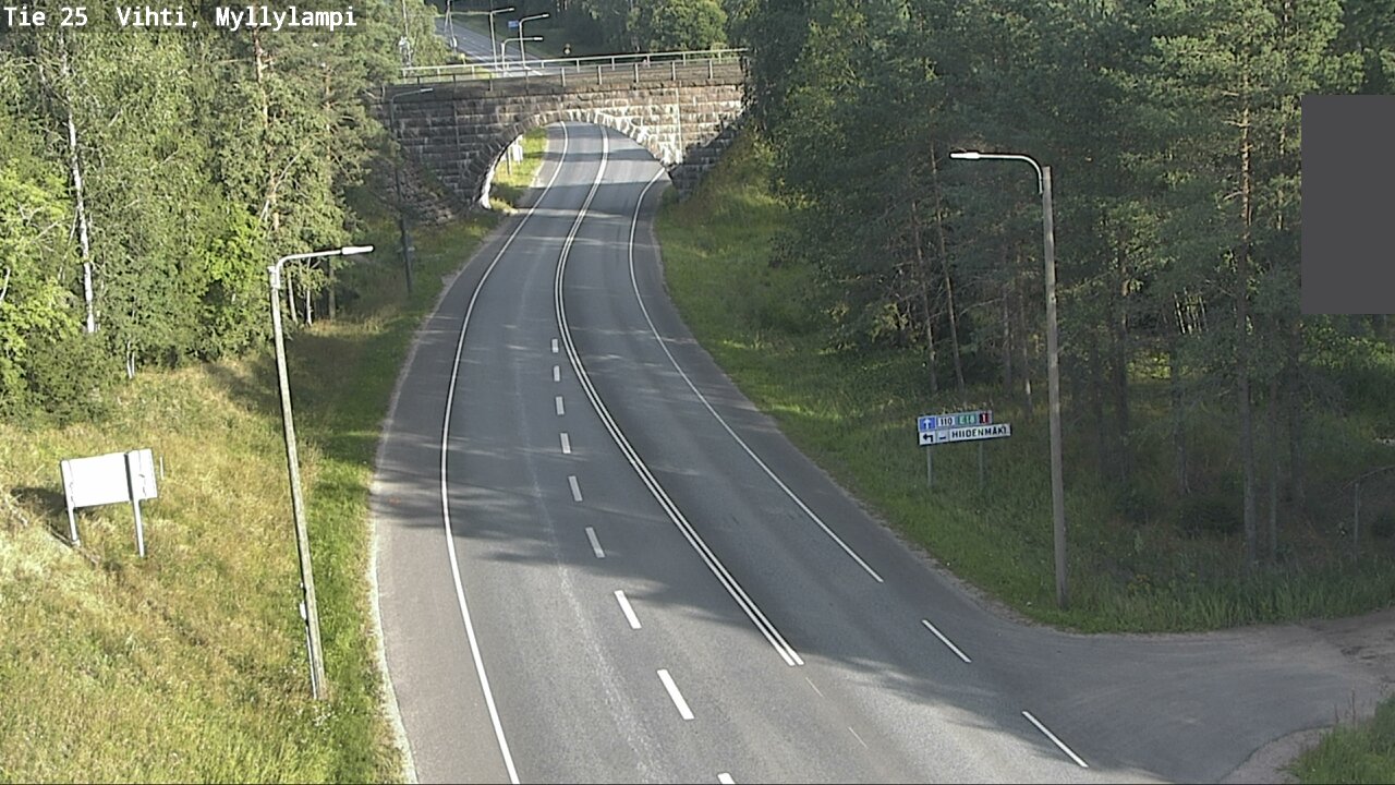 Kelikamerat Kuva Tie 25 Lohja Myllylampi, Lohja, Uusimaa