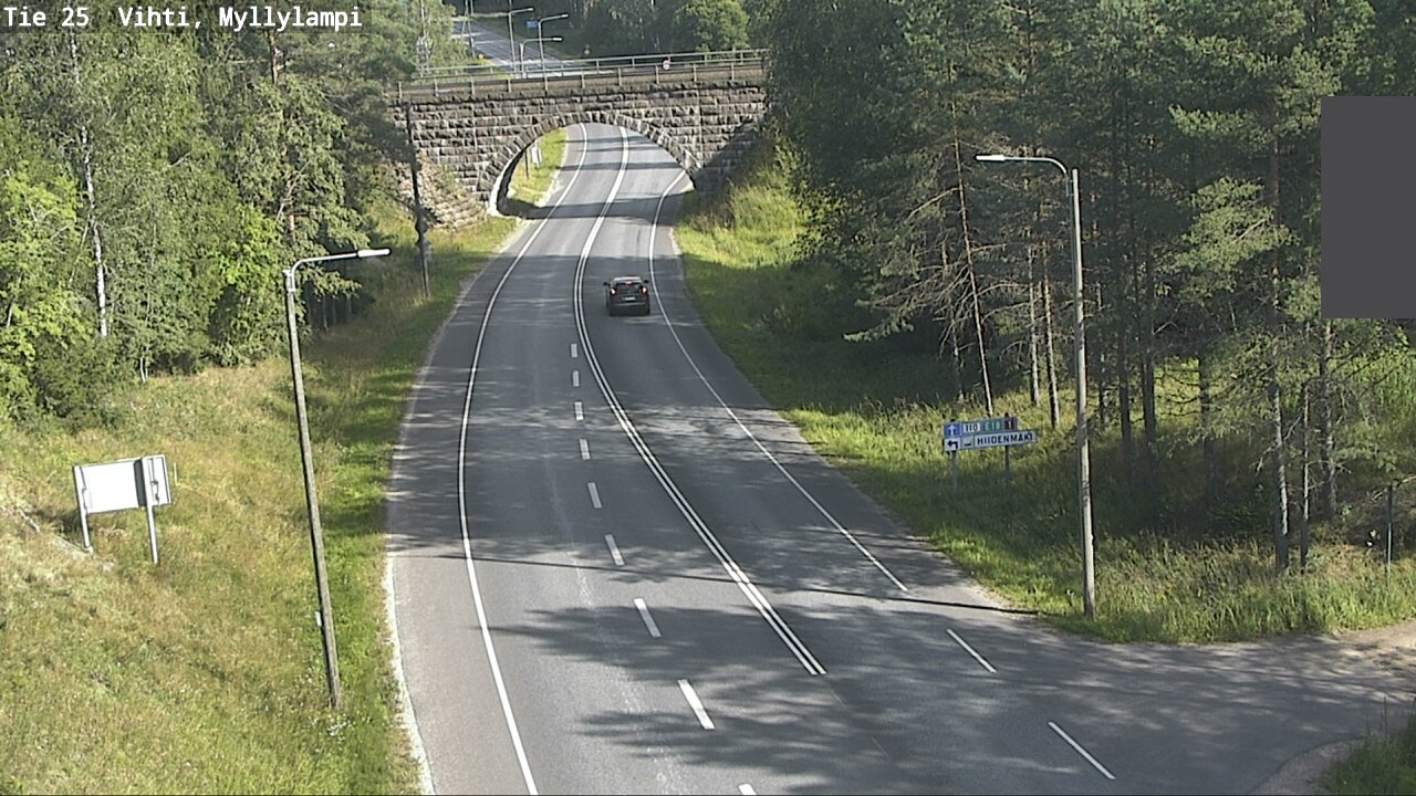 Kelikamerat Kuva Tie 25 Lohja Myllylampi, Lohja, Uusimaa
