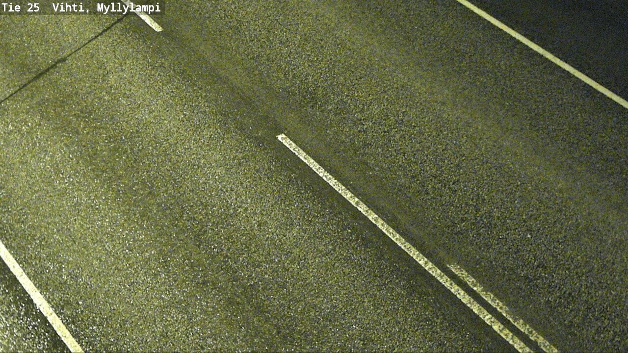 Weather Camera Image Väg 25 Lojo Myllylampi, Lohja, Uusimaa