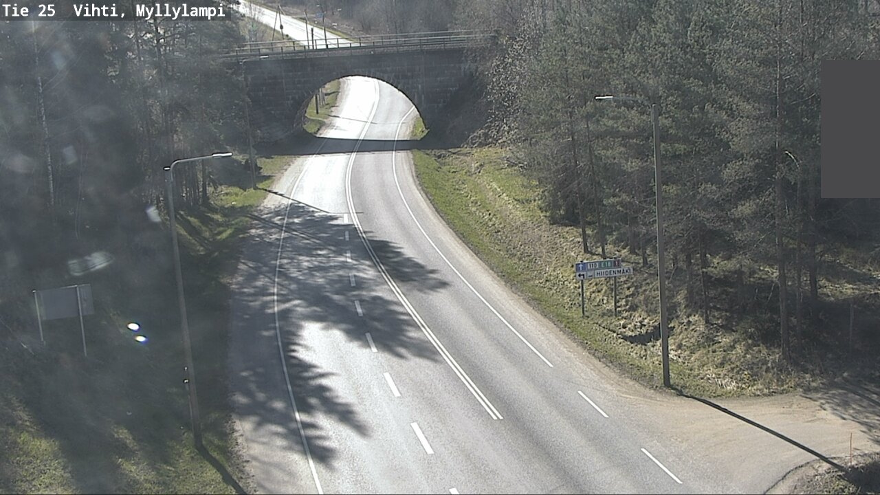 Kelikamerat Kuva Tie 25 Lohja Myllylampi, Lohja, Uusimaa