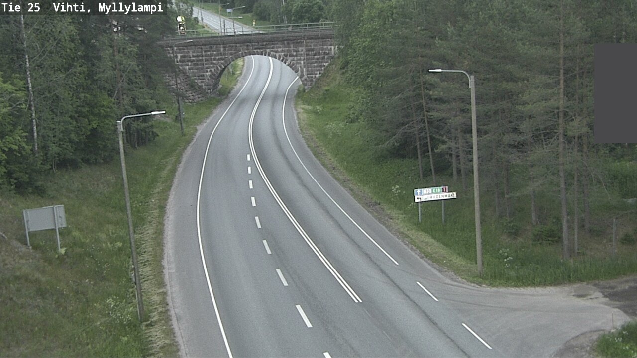 Kelikamerat Kuva Tie 25 Lohja Myllylampi, Lohja, Uusimaa