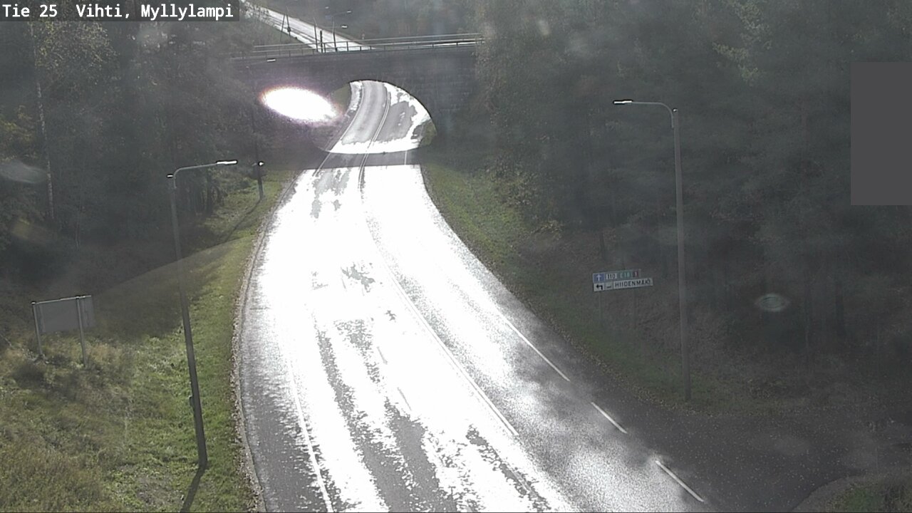 Weather Camera Image Road 25 Lohja Myllylampi, Lohja, Uusimaa