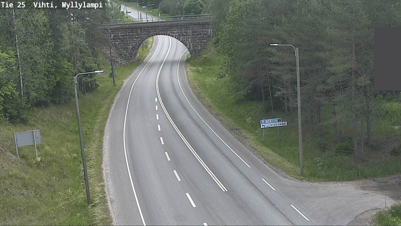 Kelikamerat Kuva Tie 25 Lohja Myllylampi, Lohja, Uusimaa