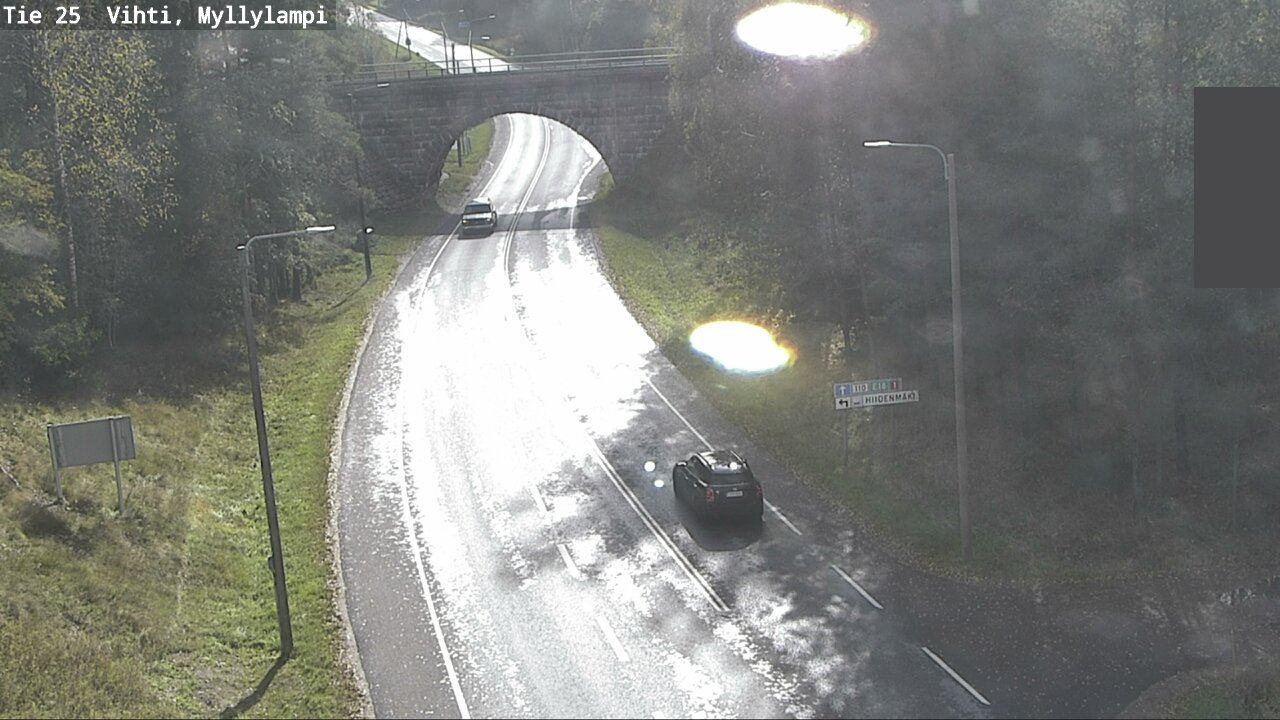 Weather Camera Image Road 25 Lohja Myllylampi, Lohja, Uusimaa