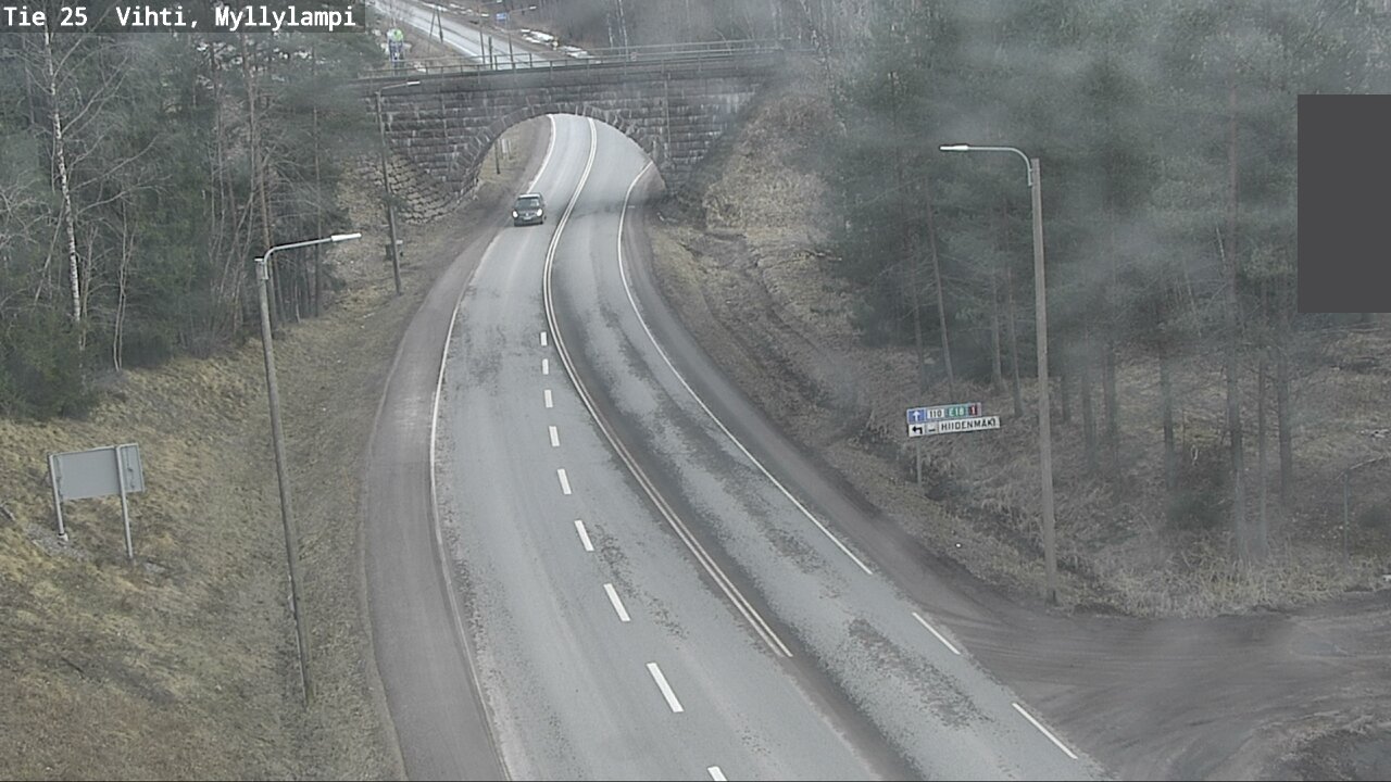 Kelikamerat Kuva Tie 25 Lohja Myllylampi, Lohja, Uusimaa