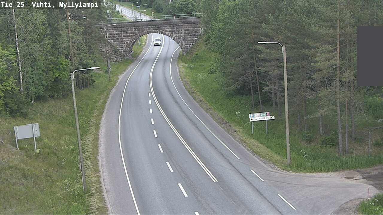 Kelikamerat Kuva Tie 25 Lohja Myllylampi, Lohja, Uusimaa