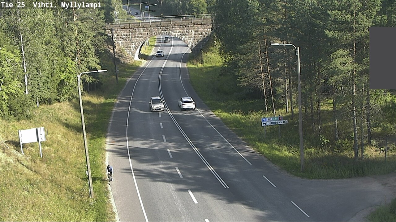Kelikamerat Kuva Tie 25 Lohja Myllylampi, Lohja, Uusimaa