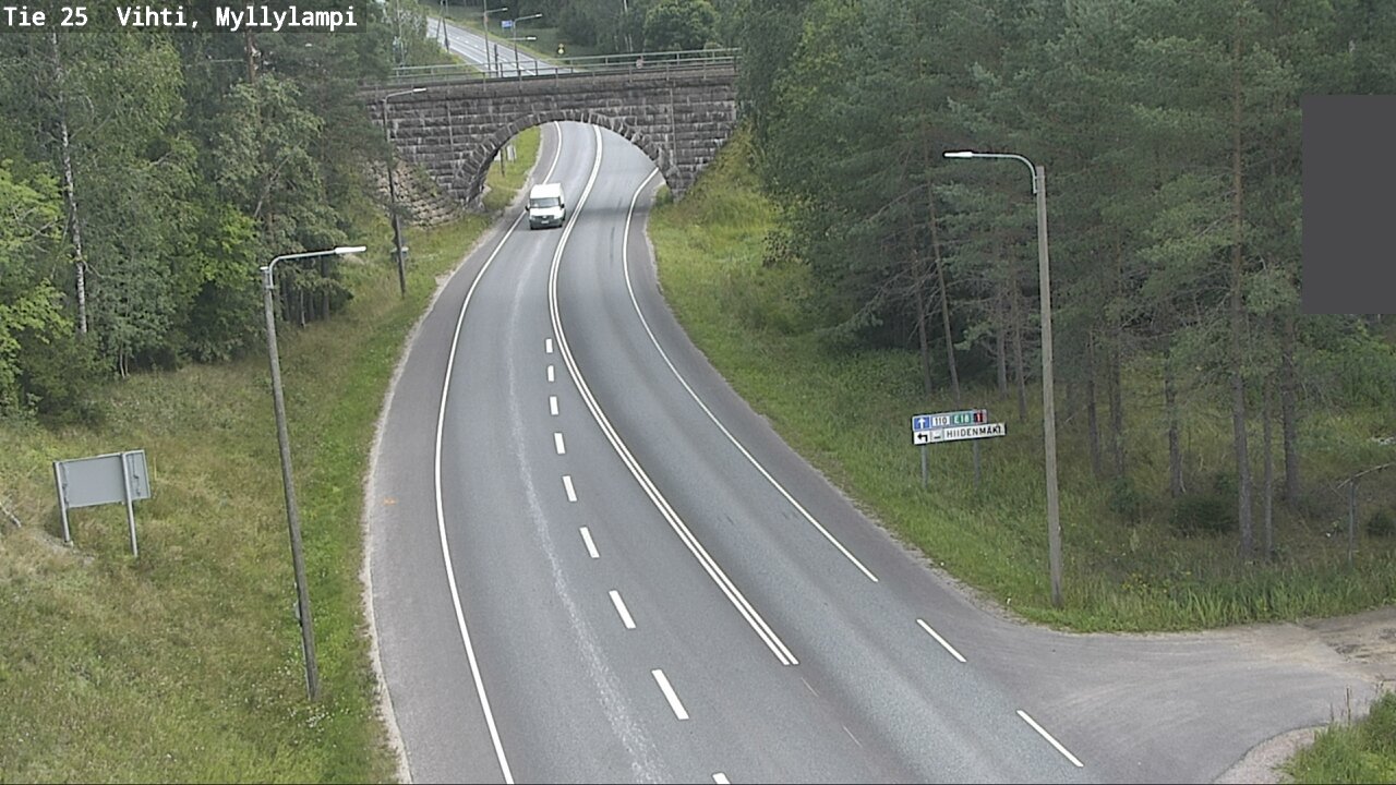 Kelikamerat Kuva Tie 25 Lohja Myllylampi, Lohja, Uusimaa