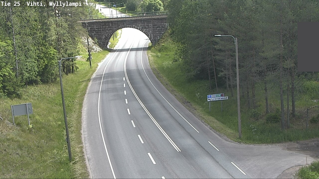 Kelikamerat Kuva Tie 25 Lohja Myllylampi, Lohja, Uusimaa