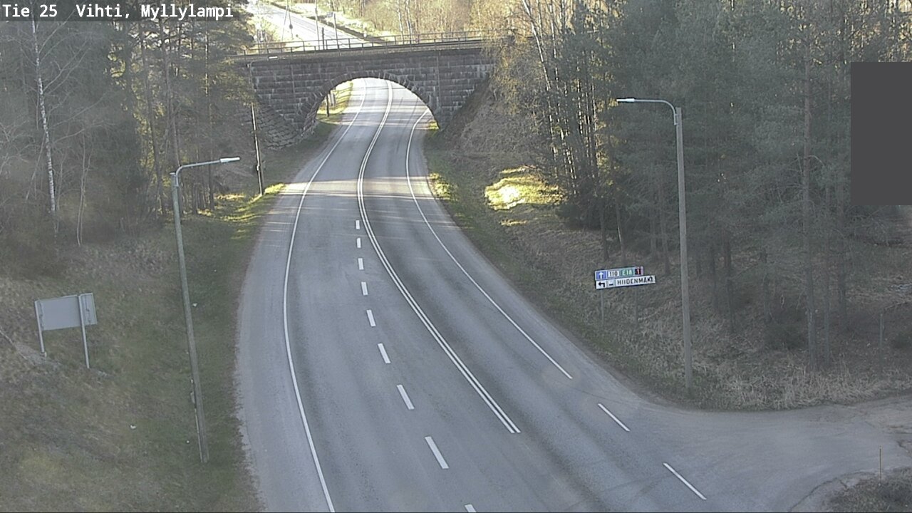 Kelikamerat Kuva Tie 25 Lohja Myllylampi, Lohja, Uusimaa
